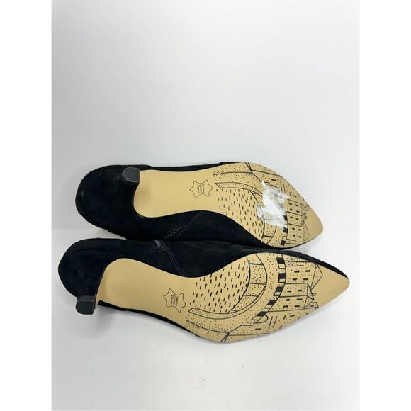 Bella Vita Booties Womens Bindi Shoot Black Kid Suede Leather Size 8 WIDE‎ - Picture 9 of 9